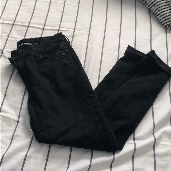 Old Navy Denim - Old Navy Black Rockstar Jeans